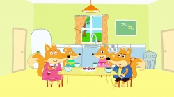 انیمیشن خانواده روباه مهربان قسمت 44